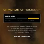 Dart szett steel Mission RD Cameron Carolissen, 23g 95% wolfram