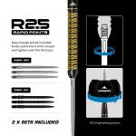 Dart szett steel Mission RD Jake Kenyon, 24g 95% wolfram