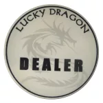 Dealer zseton Lucky Dragon kerámia
