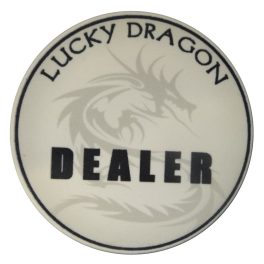 Dealer zseton Lucky Dragon kerámia