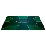 Póker asztalterítő Texas Holdem gumírozott, hordozható, 180*90cm