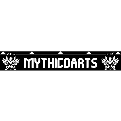 Dart startvonal "Mythicdarts" fekete, fehér