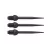 Darts cserélhető fém hegy, 28mm,  2BA-s carbon menettel, Nodor 3 db-os szett (készlet erejéig)