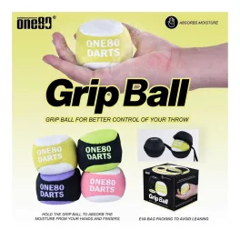 Darts kiegészítő One80 Grip Ball, zöld