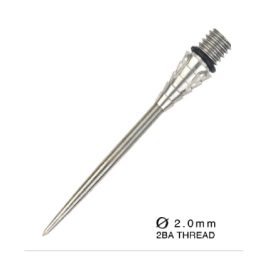 Darts cserélhető fémhegy Reflex 2.0 soft darthoz- ONE80 2BA menettel 37mm