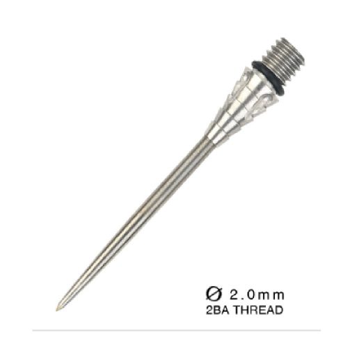 Darts cserélhető fémhegy Reflex 2.0 soft darthoz- ONE80 2BA menettel 37mm