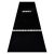 Dart gumi szőnyeg fa dobóléccel ONE80, 90cm széles, fekete, fehér