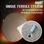 Dart tábla Gladiator 3+ ONE80, verseny minőségű, élezett dróttal, WDF, sisalból