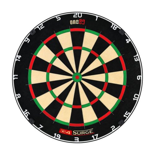 Dart tábla One80 Gladiator 4, verseny minőségű, élezett dróttal sisalból