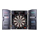 One80 elektromos darts gép, DELUXE II, LED-es kijelzővel, kabinettel