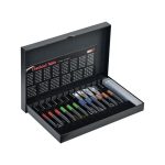 Darts soft készlet One80 Elmar Paulke, brass, 12 db nyíllal, kiegészítőkkel