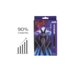 Darts szett soft One80 Jetstream-Nighthawk 18g, 90% wolfram