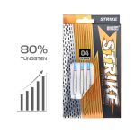 Steel dart szett ONE80 Strike 04 24g 80% wolfram
