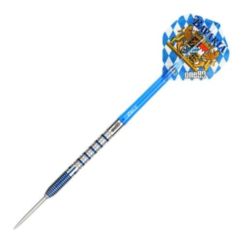 Darts szett steel One80 Bavaria Ultra O3 23g, 90% wolfram