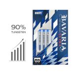 Darts szett steel One80 Bavaria Ultra O3 23g, 90% wolfram