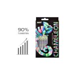 Steel dart szett ONE80 Chameleon Peridot 24g 90% wolfram