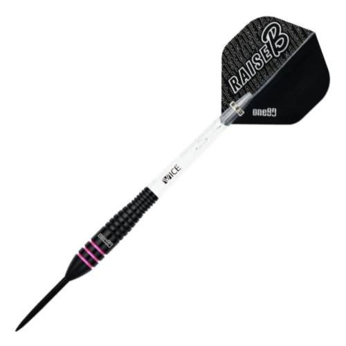 Darts szett steel One80 Raise B-PI, 21g, 80% wolfram