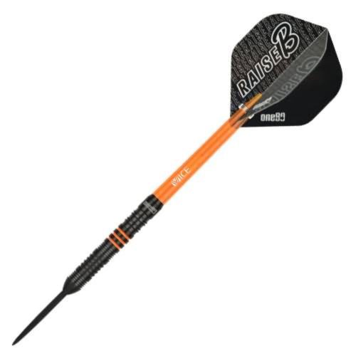 Darts szett steel One80 Raise B-OR, 21g, 80% wolfram