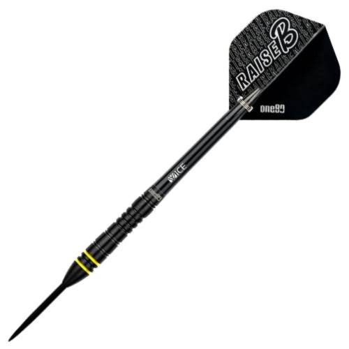 Steel dart szett ONE80 Raise B- BYL 23g 80% wolfram.