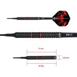 Darts szett soft One80 Jim Williams Signature Dart HD 18g, 90% wolfram