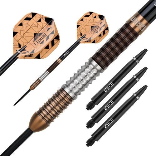 Darts szett steel One80 Luxor Alpha 21g, 90% wolfram