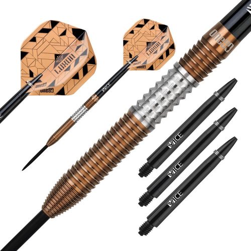 Darts szett steel One80 Luxor Beta 21g, 90% wolfram