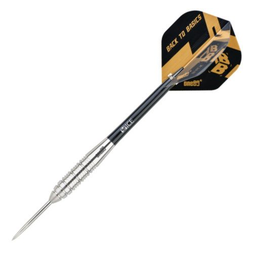 Steel dart szett ONE80 Back to Basics-JLS, 23g, 90% wolfram