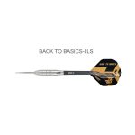 Steel dart szett ONE80 Back to Basics-JLS, 23g, 90% wolfram