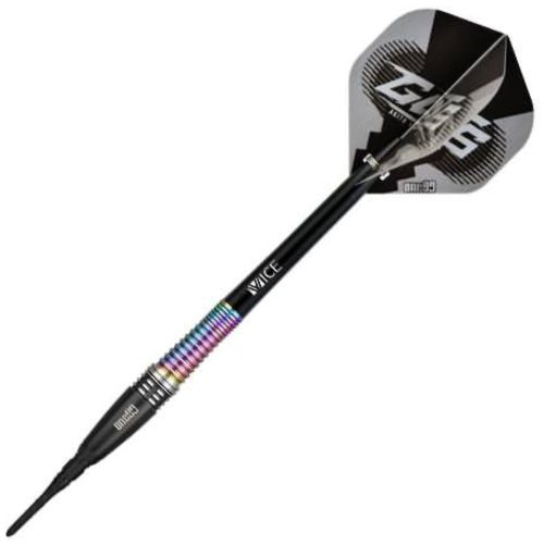 Darts szett soft One80 Akito Yamagata Guts 18g, 90% wolfram