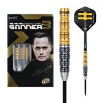 Darts szett steel One80 Gunner III, 23g, 90% wolfram