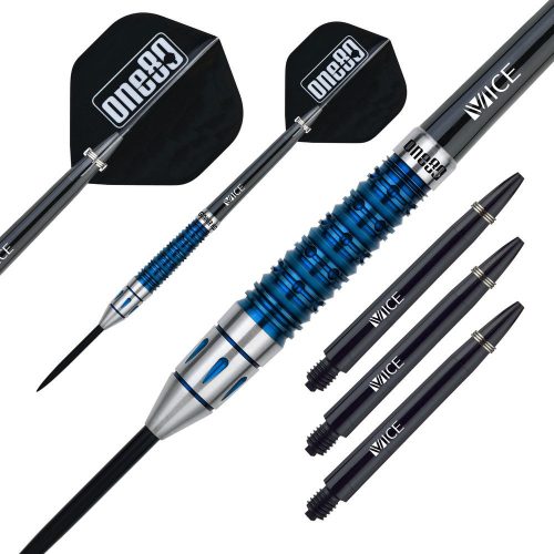 Darts szett steel One80 Gunner, 22g, 80% wolfram