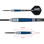 Darts szett steel One80 Gunner, 22g, 80% wolfram