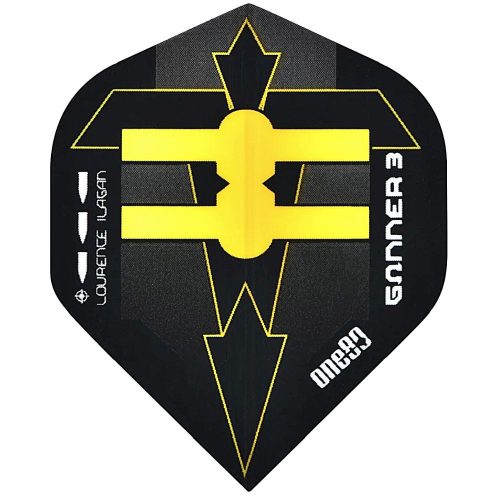 Dart toll ONE80 Gunner III, fekete