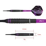 Darts szett soft One80 Jelle Klaasen HD 19g, 80% wolfram