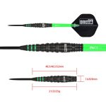 Darts szett steel One80 Ben Robb V2 21g, 90% wolfram