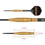 Darts szett steel One80 Sandstorm 02  22g 90% wolfram