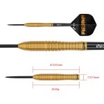 Darts szett One80 Sandstorm 03 steel 23g 90% wolfram