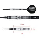 Dart szett soft ONE80 Kaori Miura black 20g 90% wolfram