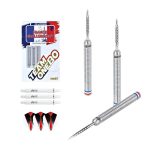 Darts szett steel One80 Franck Guillermont Signature Dart II, 22g 90% wolfram