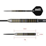 Darts szett steel One80 Tengku Shah 23g, 90% wolfram
