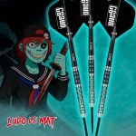 Darts szett steel One80 Ludo Le Mat 22g, 90% wolfram