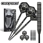 Darts szett steel One80 Crocforce CF1, 22g 90% wolfram