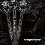 Darts szett steel One80 Crocforce CF4, 23g 90% wolfram