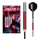 Darts szett steel One80 Alexis Toylo Coolcat II, 23g 90% wolfram