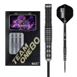 Darts szett steel One80 Luo Zhuolun Sniper, 22g 90% wolfram
