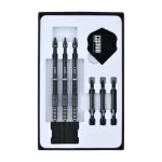 Darts szett steel One80 Luo Zhuolun Sniper, 22g 90% wolfram