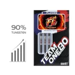 Darts szett steel One80 Frederic Lovatin, 18g 90% wolfram