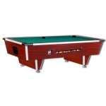 Biliárd asztal Pannon 7' automata mahagony, vagy fekete színben, érmeelfogadóval