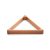 Háromszög fa snooker 2 1/16 tölgy