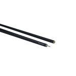 Snooker dákó PowerGlide Noir üvegszálas, 144 cm hosszú, 10mm